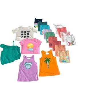 BUNDLE girls shirts and tanks